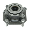 thumbnail image 1 of Supagat Wheel Hub and Bearing Assembly Right Passenger Left Driver Front Side Polished Protected with ABS Sensor 4 Lugs for Nissan for Sentra 2.0L 2007-2012 40.7-Flange Offset 29pc, 1 of 9