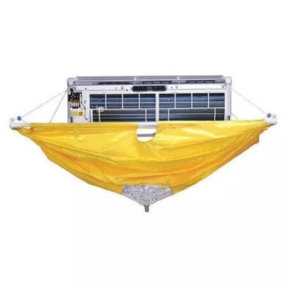 Supco Bib, Vinyl, Yellow, 47 in W, 47 in L ZCA24