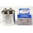 thumbnail image 1 of Run Capacitor, Oval, 7.5 Mfd., 370 Volt, CR7.5X370, 1 of 3