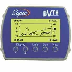 Supco Data View Logger,Temp and Humidity DVTH