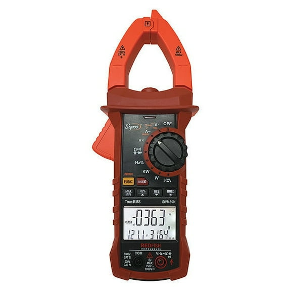 Supco Digital Clamp Meter,Full Size IDVM550