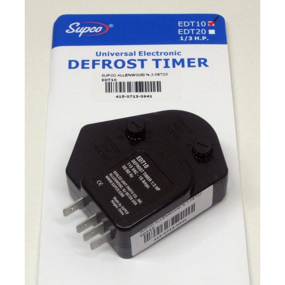Supco EDT10 Electronic Defrost Timer