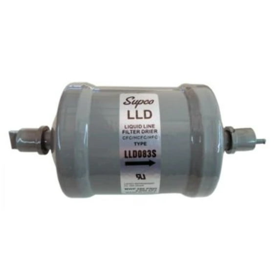 Supco LLD083S - Liquid Line Drier, 5 7/16 End To End, 2 1/2 Top To Bottom