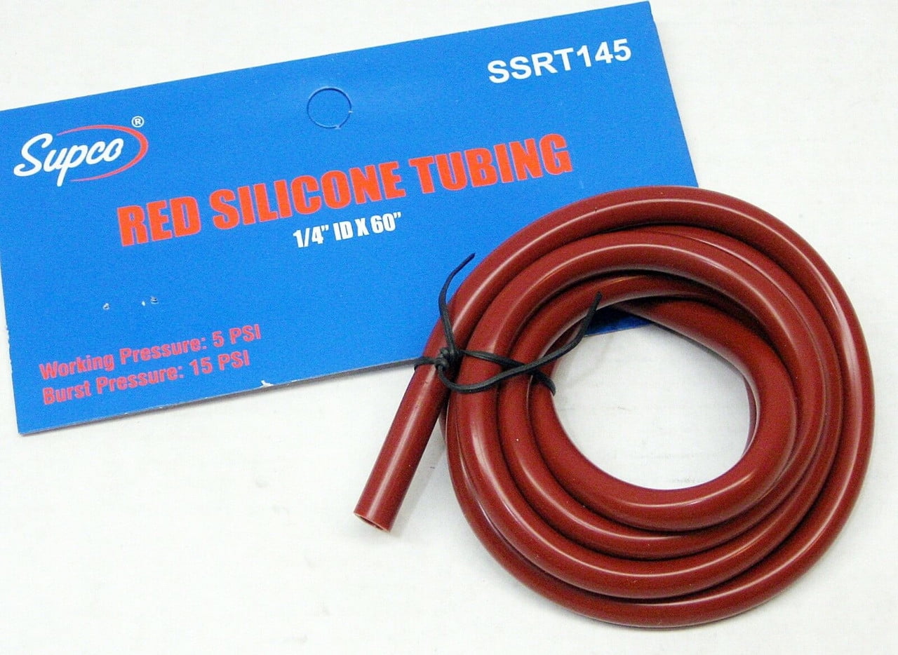 Supco SSRT145 Red Air Tubing Hose for Furnace Pressure Switches 1/4" x