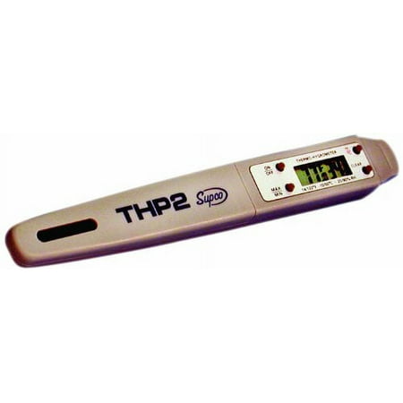 Supco THP2 Digital Thermo-Hygrometer Pen Measures Temperature and Humidity