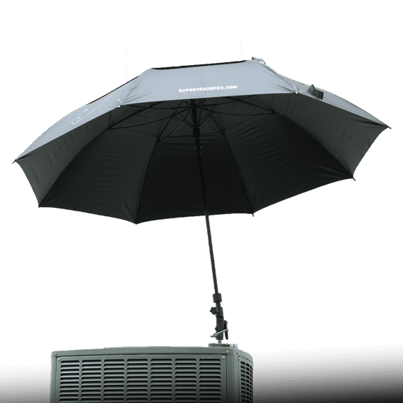 Supco TradeFox 60" Umbrella with Magnetic Base Kit MUKIT Stay Cool and Dry when Doing Outdoor Repair Work Includes Lanyard to Help Secure Umbrella