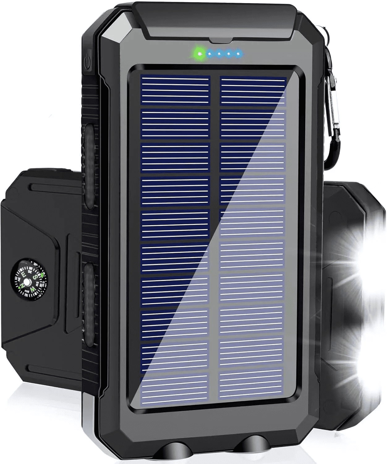 Super 10000000mAh USB Portable Charger Solar Power Bank for Cell Phone 2024