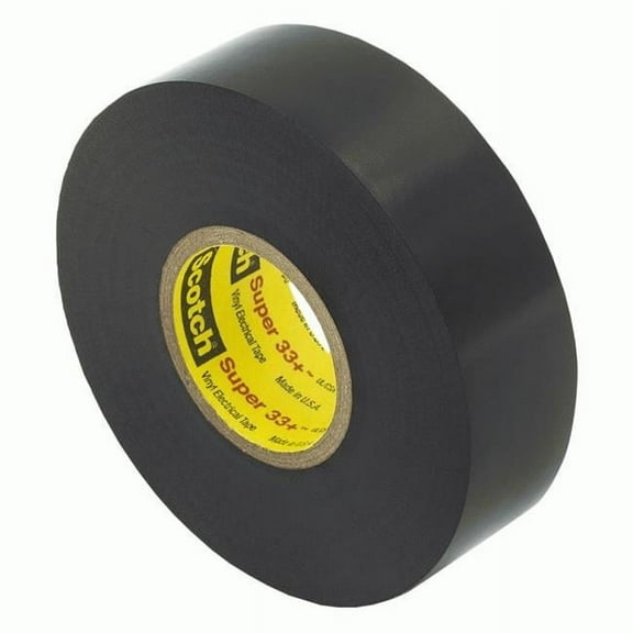 Super 33 Plus 0.75 in. x 52 ft. Electrical Tape - Pack of 10
