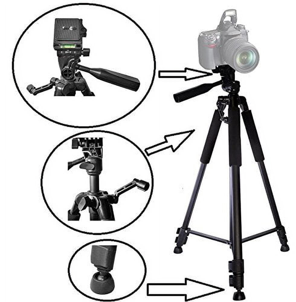 60" Super Tripod w/Case For Fujifilm FinePix XP130 XP120