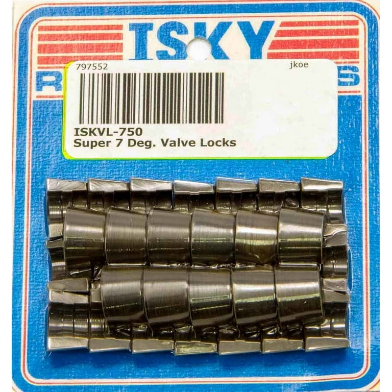 Isky Cams Super 7 Degree Valve Locks 11/32 Isky Cams Super 7 Degree Valve Locks 11/32