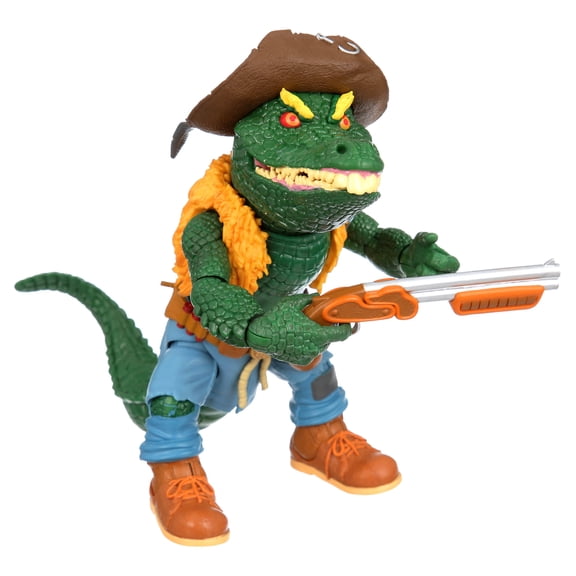 Super 7 Teenage Mutant Ninja Turtles Ultimates Leatherhead Action Figure, 10.55" x 9.75"