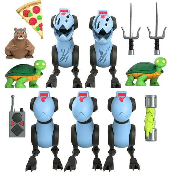 Super7 - Teenage Mutant Ninja Turtles - ULTIMATES! Wv6 - Mouser Pack (TMNT)