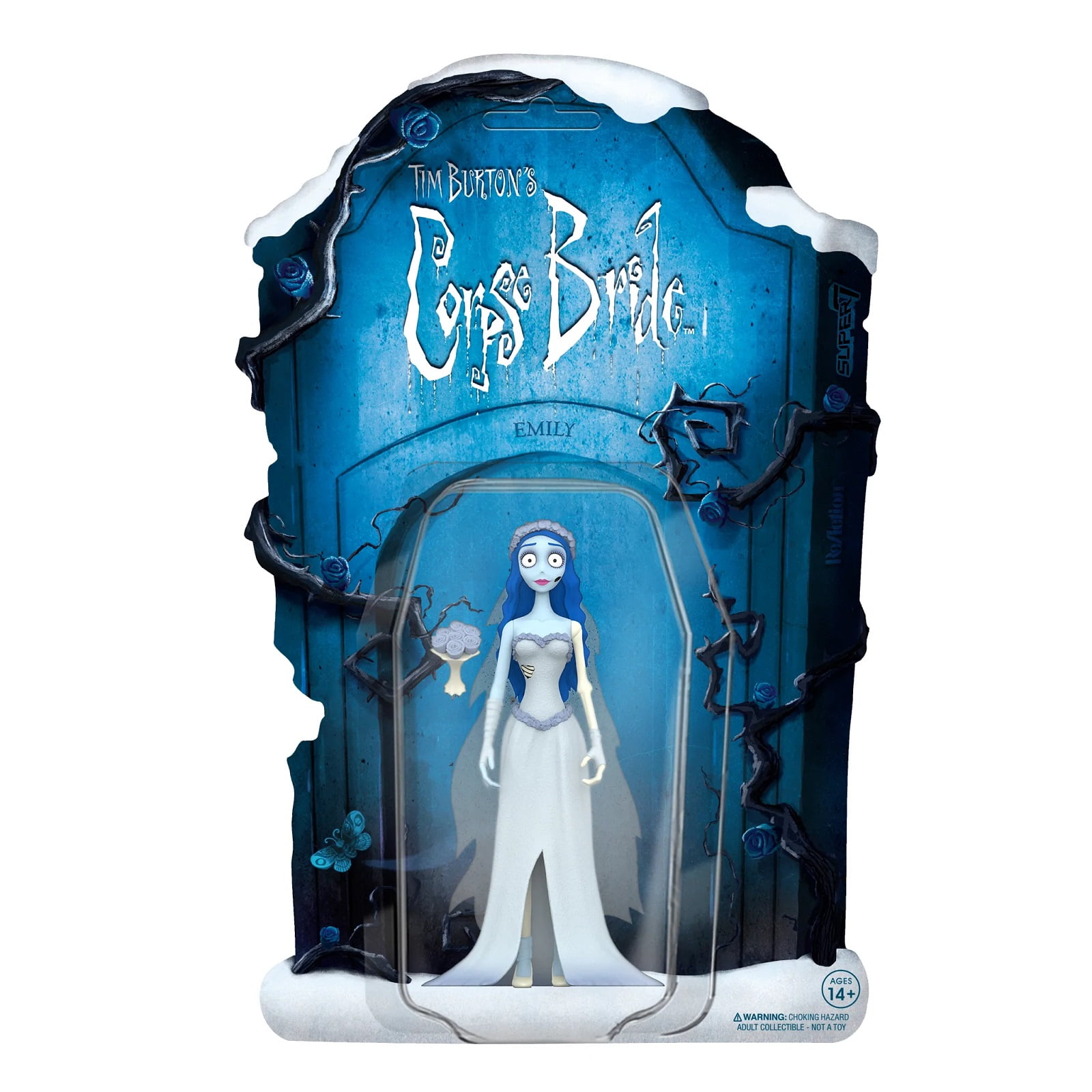 Corpse Brideフィギア Super 7 The Corpse Bride Emily ReAction 3-3/4” Figure