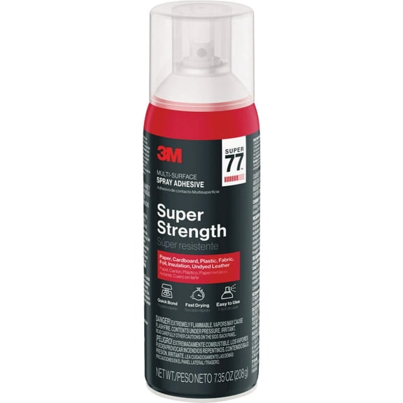 Super 77 Clear Spray Adhesive - Single Pack