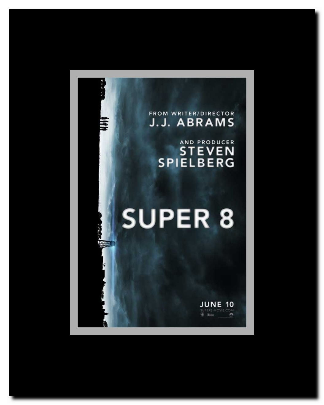 Super 8 Framed Movie Poster