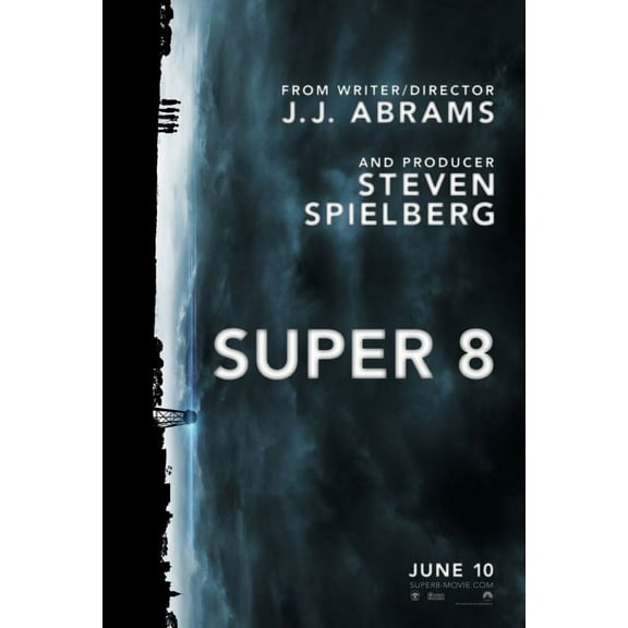 Super 8 Movie Poster 24x36 Art Poster 24x36 Unframed, Age: Adults, Rectangle AB Posters