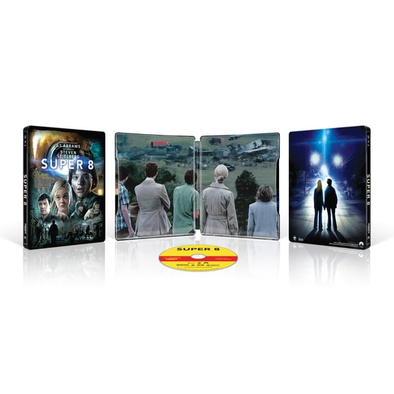Super 8 (Steelbook) (Limited Edition Reprint) (4K Ultra HD + Blu-ray + Digital Copy) Paramount Pictures Corporation, Mystery