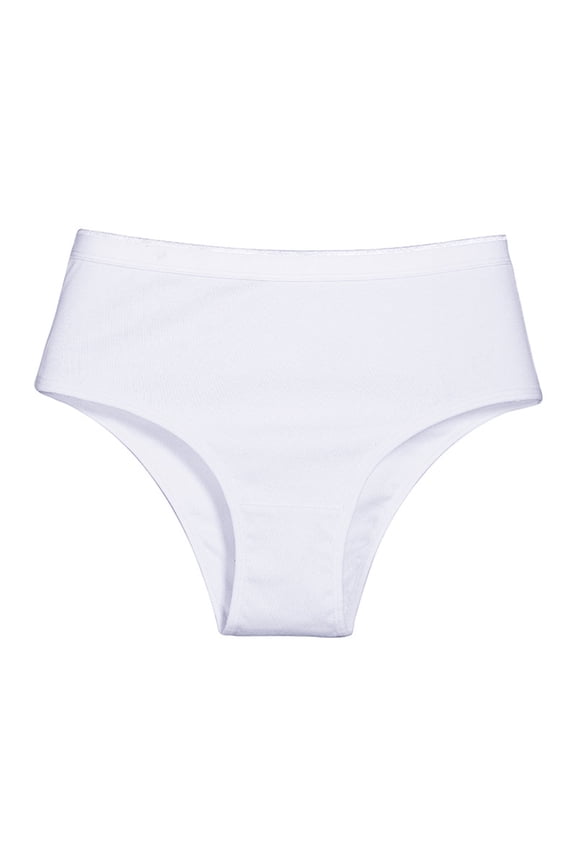 Super Absorbency Urinary Incontinence Underwear for Women, Reusable Mid Rise Panties for Nighttime leaks 2025 White S