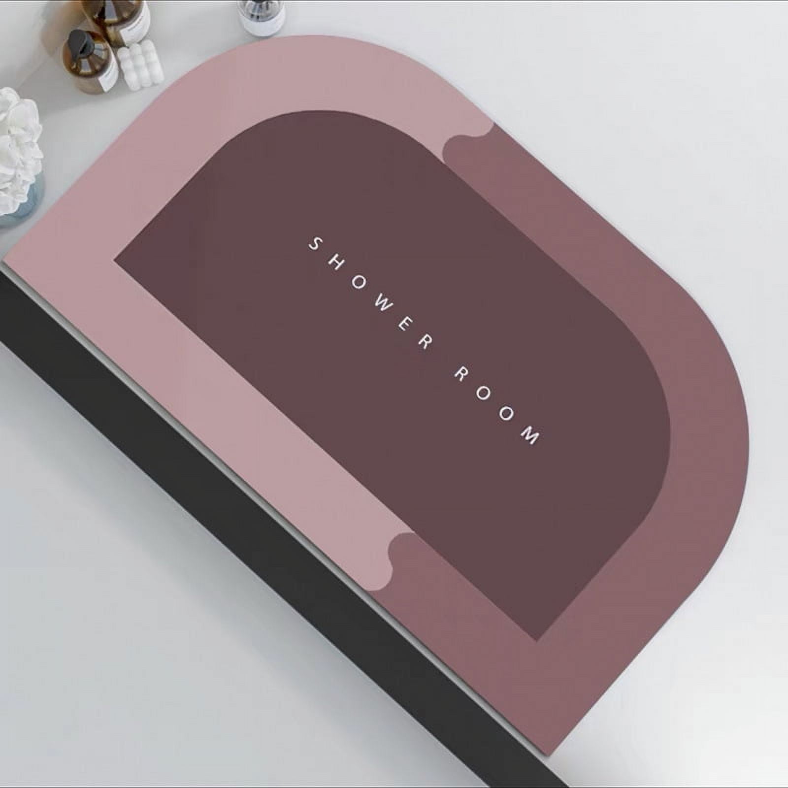 Super Absorbent Bath Mat Bath Rugs Quick Drying Bathroom Rug Nonslip