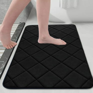 Super Absorbent Bath Mat, Quick-Drying Bathroom Mats, Super Absorbent Living Room Floor Mat, Rubber Non-Slip Bottom, Easy to Clean Bathroom Rugs, Simple Kitchen Doormat