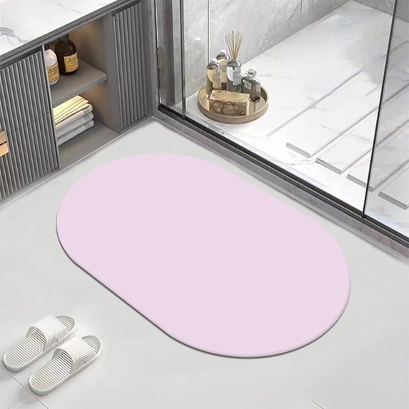 Super Absorbent Bath Rug with Non Slip Rubber Backing for Safe Bathroom Use Quick Dry and Dirt Resistant Shower Mat Easy to Clean Versatile Floor Mats for Bathtub 16x24in