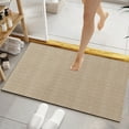 thumbnail image 1 of Super Absorbent Diatomite Bath Mat Non Slip Quick Dry Long Lasting Bathroom Floor Mat for Shower and Toilet 16x23.62in Rubber Backing Easy to Clean Suit for Home Use, 1 of 7