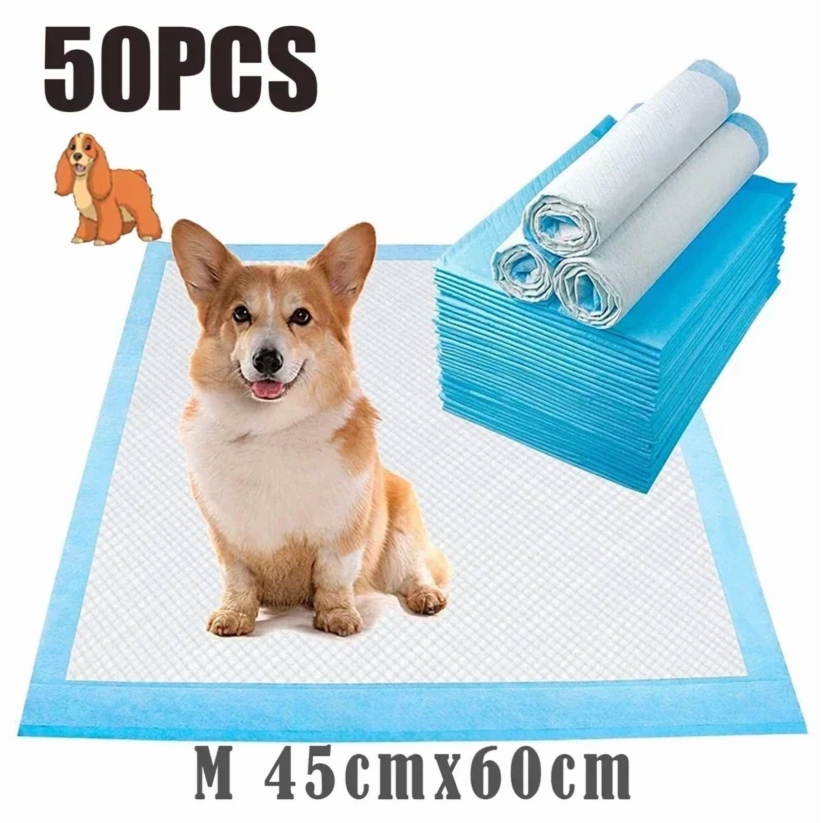 Super Absorbent Dog Diapers Disposable Puppy Training Urine Pads Quick-drying Surface Pads Cleaning Pads Pet Products