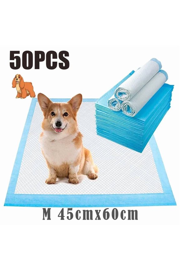Super Absorbent Dog Diapers Disposable Puppy Training Urine Pads Quick-drying Surface Pads Cleaning Pads Pet Products