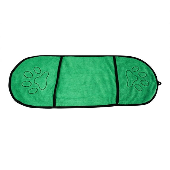 Super Absorbent Dog Towel For Drying Machine Washable Ultra Absorbent Microfiber Chenille 25X9 Inches Size For All Breed Dogs Cats Indoor Outdoor Fast Drying No Wet Dog Smell