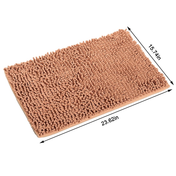 Super Absorbent Entrance Floor Mat 60x40cm Non Slip Doormat - Easy Clean Living Room Rug, Low Profile Rubber Sole for Garage Kitchen Patio Indoor Outdoor