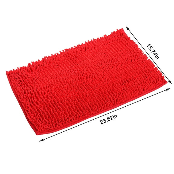 Super Absorbent Entrance Floor Mat 60x40cm Non Slip Doormat - Easy Clean Living Room Rug, Low Profile Rubber Sole for Garage Kitchen Patio Indoor Outdoor