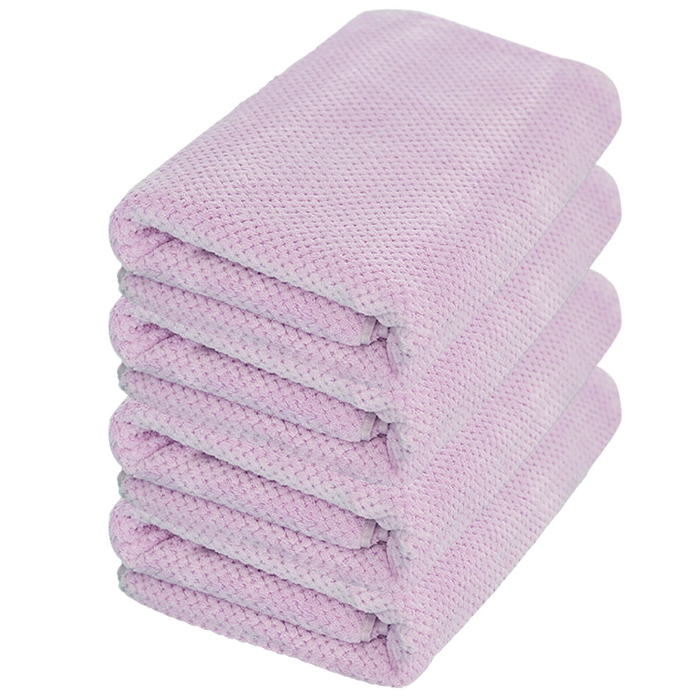 Super Absorbent FastDrying Bath Towels, Textured 70*140CM, Set of 4