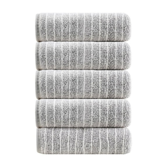 Super Absorbent Kitchen Towels 5-Pack Polyester Dishwashing Cloths 25x25cm Water Absorbing Lint Free Oil Removing Kitchen Cleaning Cloths