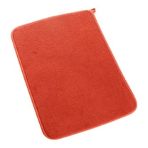 Super Absorbent Microfiber Dish Drying Mat for Kitchen Counter - Quick Draining with Lanyard