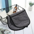 thumbnail image 1 of Super Absorbent Microfiber Dog Drying Towel - Quick Dry Bath Towel for Dogs & Cats, Machine Washable, Multi-Purpose Shammy Cloth for Pets, Car, Glass Cleaning (65x23cm) Gray, 1 of 2