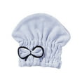 thumbnail image 1 of Super Absorbent Microfiber Hair Drying Cap - Quick-Drying Bandana Wrap Towel Shower Cap for Curly Hair Fast-Drying Hair Towel for Women Ladies Daily Use, 1 of 2