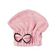 thumbnail image 1 of Super Absorbent Microfiber Hair Drying Cap - Quick-Drying Bandana Wrap Towel Shower Cap for Curly Hair Fast-Drying Hair Towel for Women Ladies Daily Use, 1 of 2