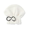 thumbnail image 1 of Super Absorbent Microfiber Hair Drying Cap - Quick-Drying Bandana Wrap Towel Shower Cap for Curly Hair Fast-Drying Hair Towel for Women Ladies Daily Use, 1 of 3