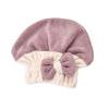 thumbnail image 1 of Super Absorbent Microfiber Hair Wrap Towels for Women, Bow Tie Ultra Soft&Fast Drying Hair Towel for Wet Hair,Thick&Curly Hair,Lightweight Hair Towel for Frizz Control&Damage Prevention,Light Purple, 1 of 6