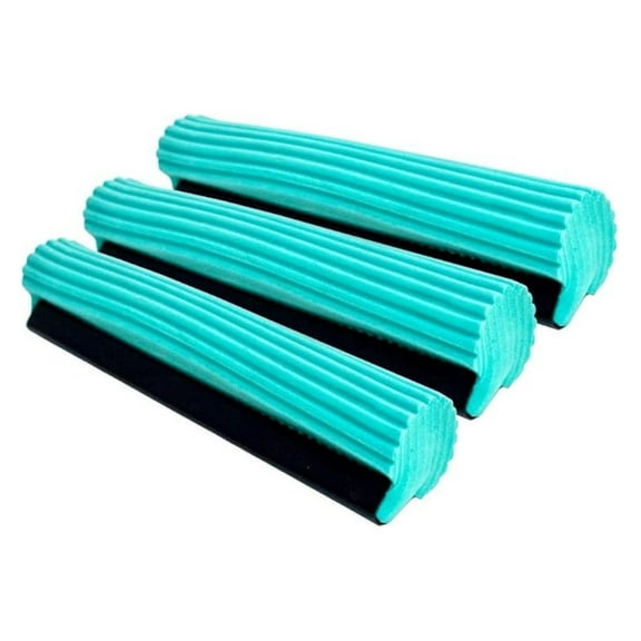 Super Absorbent PVA Sponge Mop Head Refill - Set of 3