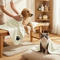 thumbnail image 1 of Super Absorbent Pet Bath Towel, Large Microfiber Dog Drying Towel for Cats, Fast Dry Soft Grooming Towel, Absorbent Cloth for Pet Bathing and Cleaning, 1 of 6