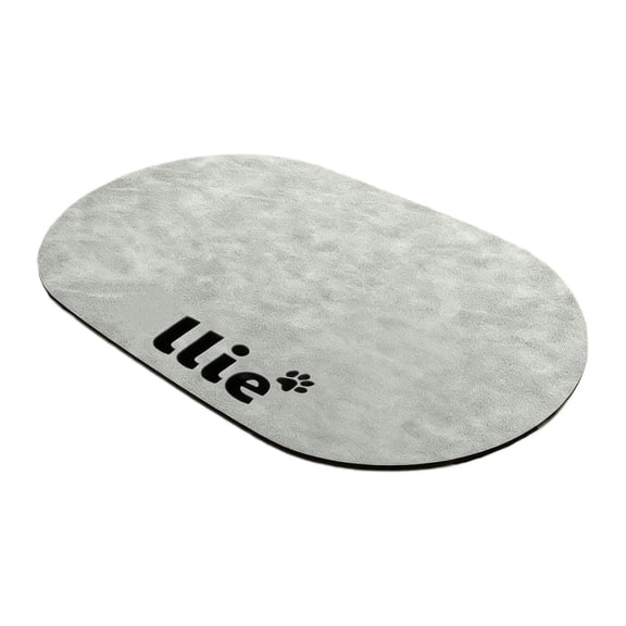 Super Absorbent Pet Feeding Mat for Dogs and Cats, Non-Slip Waterproof Bowl Placemat for Food and Water, Easy Clean Durable Floor Protector for Kitchen and Dining Area, Ideal Pet Supply