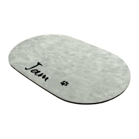 Super Absorbent Pet Feeding Mat for Dogs and Cats, Non-Slip Waterproof Bowl Placemat for Food and Water, Easy Clean Durable Floor Protector for Kitchen and Dining Area, Ideal Pet Supply