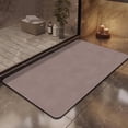 thumbnail image 1 of Jeoa Bathroom Rugs, Ultra Soft, Absorbent, Non-Slip Bath Mat, Machine Washable（Rose Red，24"x35"）, 1 of 8