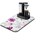 thumbnail image 1 of Super Absorbent & Reversible Coffee Drying Mat (19.5x12) Non-Slip Heat Resistant Diatom Mud Mat for Kitchen Counter, Collapsible for Effortless Handling, 1 of 7
