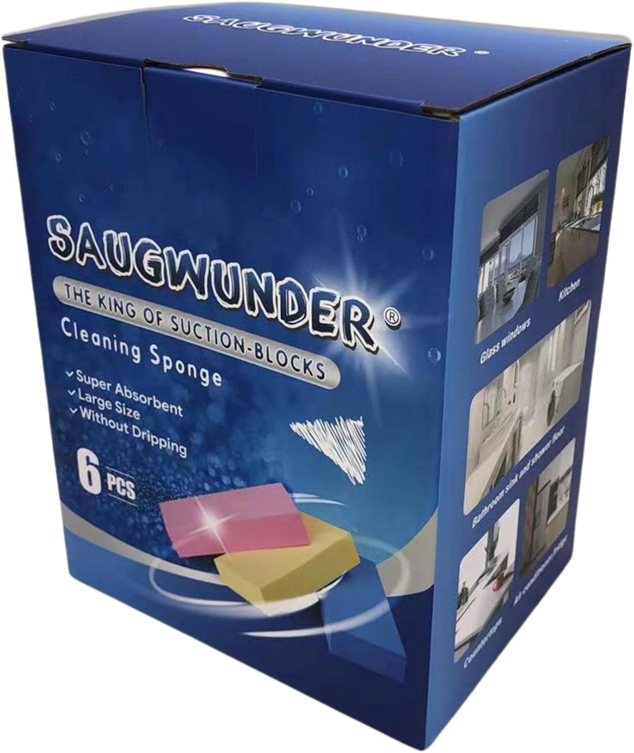 Super Absorbent Sponge Durable Stuff PVA Sponge Box High Water ...