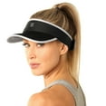 thumbnail image 1 of SAAKA Adjustable Sports Visor – Sweat-Wicking, Lightweight & Breathable for Tennis, Running, Pickleball (Black), 1 of 11