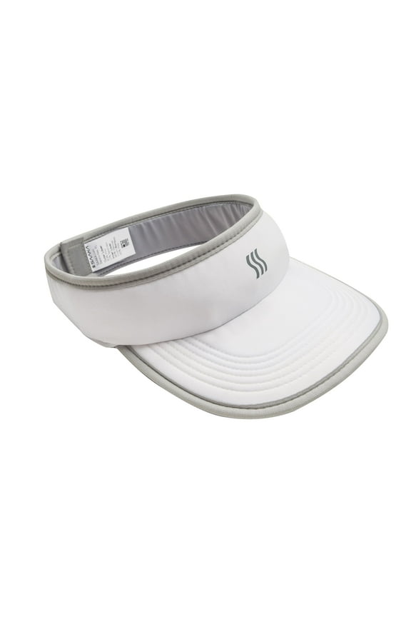 Adjustable Sports Visor – Sweat-Wicking, Lightweight & Breathable for Tennis, Running, Pickleball (White)