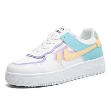 Super Amazing Store Women Sneakers White Tennis Slip on Female Row Shoes Platform Flats Casual