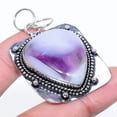 thumbnail image 1 of Super Amethyst 23 Gemstone Handmade 925 Sterling Silver Pendant 2.05", 1 of 1